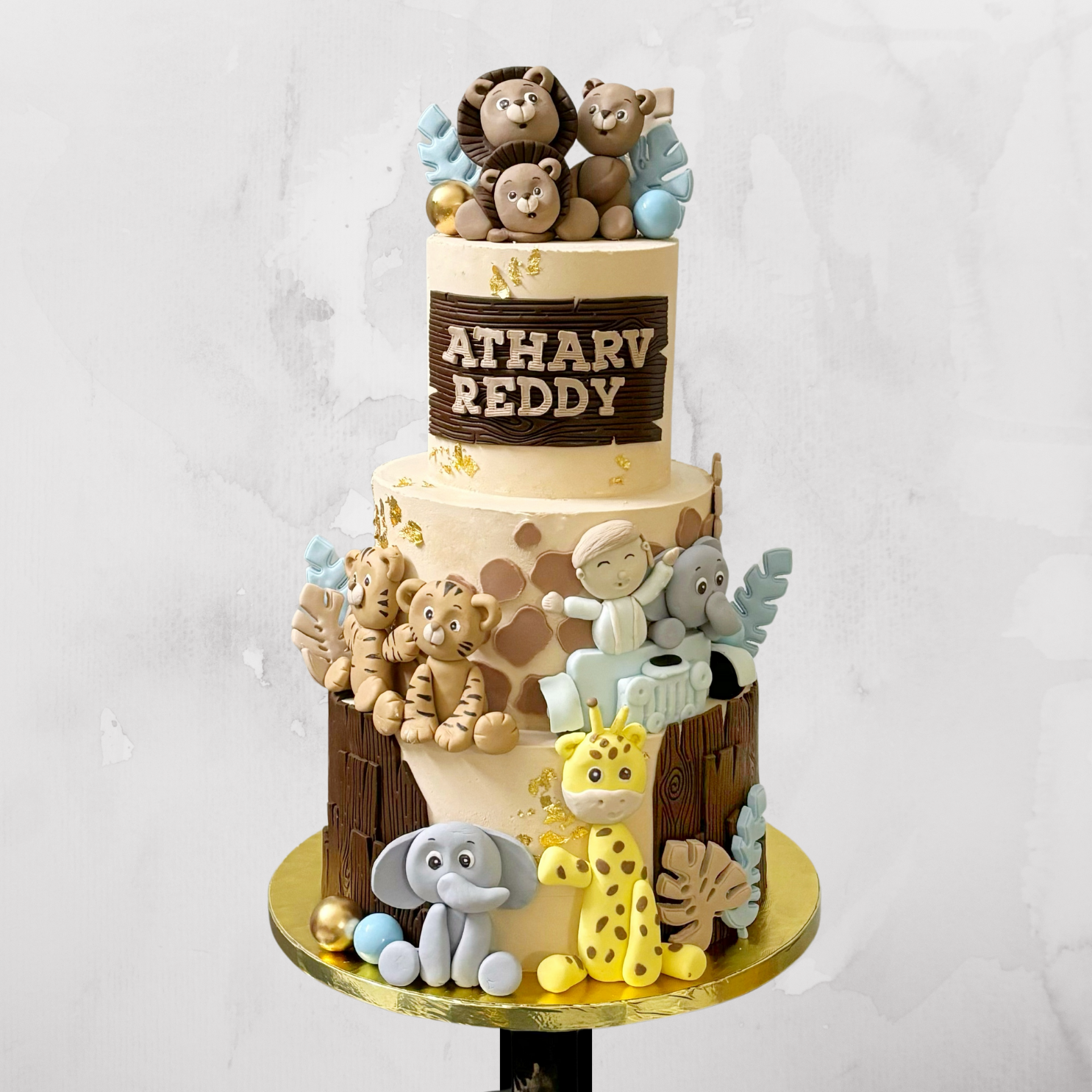 Jungle Adventure Safari Cake